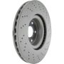 CENTRIC PARTS 320.35095F Centric GCX Rotor with Full Coating