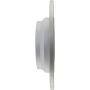 CENTRIC PARTS 320.35098C Centric GCX HC Rotor with High Carbon Content and Partial Coating