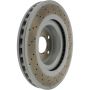 CENTRIC PARTS 320.35099 Centric GCX Rotor with Partial Coating