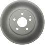 CENTRIC PARTS 320.35110C Centric GCX HC Rotor with High Carbon Content and Partial Coating