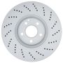 CENTRIC PARTS 320.35110H Centric GCX Rotor with Full Coating and High Carbon Content