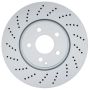 CENTRIC PARTS 320.35110H Centric GCX Rotor with Full Coating and High Carbon Content
