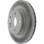 CENTRIC PARTS 320.35115C Centric GCX HC Rotor with High Carbon Content and Partial Coating