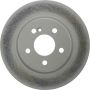 CENTRIC PARTS 320.35115C Centric GCX HC Rotor with High Carbon Content and Partial Coating