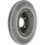 CENTRIC PARTS 320.35115C Centric GCX HC Rotor with High Carbon Content and Partial Coating