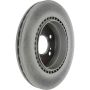 CENTRIC PARTS 320.35115H Centric GCX Rotor with Full Coating and High Carbon Content