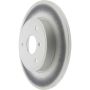 CENTRIC PARTS 320.35116H Centric GCX Rotor with Full Coating and High Carbon Content