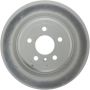 CENTRIC PARTS 320.35127C Centric GCX HC Rotor with High Carbon Content and Partial Coating