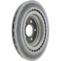 CENTRIC PARTS 320.35127C Centric GCX HC Rotor with High Carbon Content and Partial Coating
