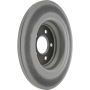 CENTRIC PARTS 320.35131C Centric GCX HC Rotor with High Carbon Content and Partial Coating