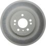 CENTRIC PARTS 320.35134C Centric GCX HC Rotor with High Carbon Content and Partial Coating
