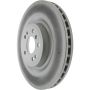 CENTRIC PARTS 320.35138C Centric GCX HC Rotor with High Carbon Content and Partial Coating