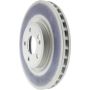 CENTRIC PARTS 320.35150C Centric GCX HC Rotor with High Carbon Content and Partial Coating