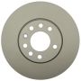 CENTRIC PARTS 320.38016H Centric GCX Rotor with Full Coating and High Carbon Content