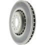 CENTRIC PARTS 320.39034C Centric GCX HC Rotor with High Carbon Content and Partial Coating