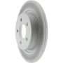 CENTRIC PARTS 320.39039C Centric GCX HC Rotor with High Carbon Content and Partial Coating