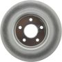 CENTRIC PARTS 320.39039C Centric GCX HC Rotor with High Carbon Content and Partial Coating