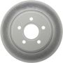 CENTRIC PARTS 320.39039C Centric GCX HC Rotor with High Carbon Content and Partial Coating