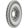 CENTRIC PARTS 320.39045C Centric GCX HC Rotor with High Carbon Content and Partial Coating