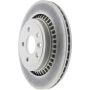 CENTRIC PARTS 320.39047C Centric GCX HC Rotor with High Carbon Content and Partial Coating