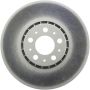 CENTRIC PARTS 320.39048C Centric GCX HC Rotor with High Carbon Content and Partial Coating