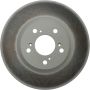 CENTRIC PARTS 320.40066C Centric GCX HC Rotor with High Carbon Content and Partial Coating