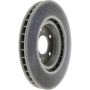 CENTRIC PARTS 320.40066C Centric GCX HC Rotor with High Carbon Content and Partial Coating