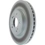 CENTRIC PARTS 320.40073 Centric GCX Rotor with Partial Coating