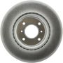 CENTRIC PARTS 320.42083C Centric GCX HC Rotor with High Carbon Content and Partial Coating