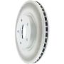 CENTRIC PARTS 320.42126 Centric GCX Rotor with Partial Coating