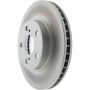 CENTRIC PARTS 320.44113 Centric GCX Rotor with Partial Coating