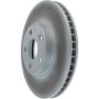 CENTRIC PARTS 320.44114 Centric GCX Rotor with Partial Coating