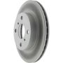 CENTRIC PARTS 320.44116 Centric GCX Rotor with Partial Coating