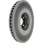 CENTRIC PARTS 320.44137C Centric GCX HC Rotor with High Carbon Content and Partial Coating