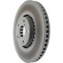 CENTRIC PARTS 320.44138C Centric GCX HC Rotor with High Carbon Content and Partial Coating