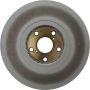 CENTRIC PARTS 320.44138C Centric GCX HC Rotor with High Carbon Content and Partial Coating