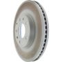 CENTRIC PARTS 320.45076 Centric GCX Rotor with Partial Coating