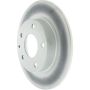 CENTRIC PARTS 320.45081 Centric GCX Rotor with Partial Coating