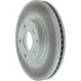 CENTRIC PARTS 320.45084 Centric GCX Rotor with Partial Coating