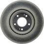 CENTRIC PARTS 320.46064C Centric GCX HC Rotor with High Carbon Content and Partial Coating