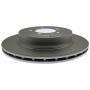CENTRIC PARTS 320.46075H Centric GCX Rotor with Full Coating and High Carbon Content