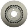 CENTRIC PARTS 320.46075H Centric GCX Rotor with Full Coating and High Carbon Content