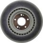 CENTRIC PARTS 320.46076C Centric GCX HC Rotor with High Carbon Content and Partial Coating