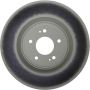 CENTRIC PARTS 320.46076C Centric GCX HC Rotor with High Carbon Content and Partial Coating