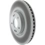 CENTRIC PARTS 320.50028 Centric GCX Rotor with Partial Coating