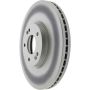 CENTRIC PARTS 320.50036C Centric GCX HC Rotor with High Carbon Content and Partial Coating