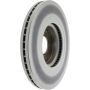 CENTRIC PARTS 320.50036C Centric GCX HC Rotor with High Carbon Content and Partial Coating