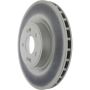 CENTRIC PARTS 320.51036C Centric GCX HC Rotor with High Carbon Content and Partial Coating