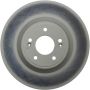 CENTRIC PARTS 320.51036C Centric GCX HC Rotor with High Carbon Content and Partial Coating
