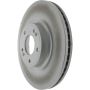 CENTRIC PARTS 320.51038 Centric GCX Rotor with Partial Coating